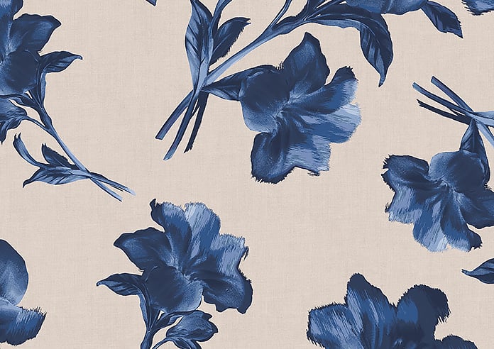 Ted Baker Midnight Garden, Blue - Roller Blind - Image 6